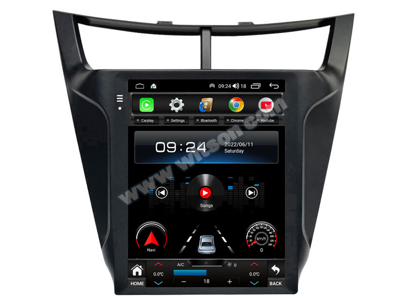 9.7'' Tesla Vertical Screen For Chevrolet Sail 2015-2018 Android Car Multimedia Player(THB/THV1427)