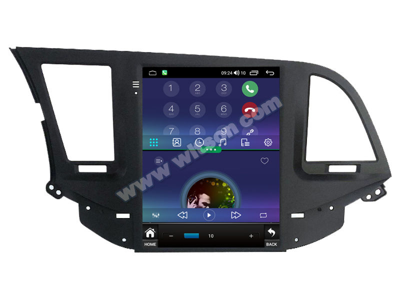 9.7'' Tesla Vertical ScreenFor Hyundai Elantra 2016-2018 Android Car Multimedia Player(THB/THV1275A)