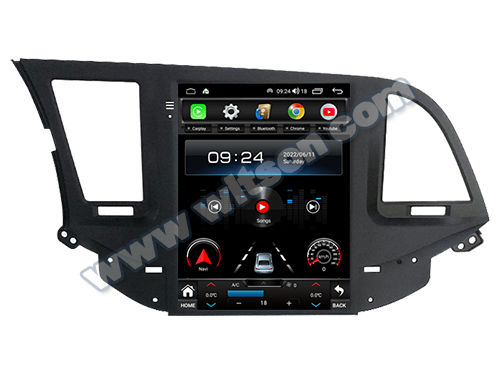 9.7'' Tesla Vertical ScreenFor Hyundai Elantra 2016-2018 Android Car Multimedia Player(THB/THV1275A)