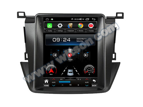 9.7'' Tesla Vertical Screen For Toyota Rav4  2013-2018 Android Car Multimedia Player(THB/THV1120)