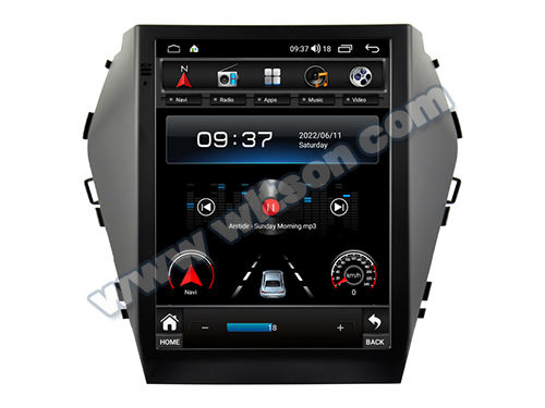 9.7'' Tesla Vertical Screen For Hyundai  Ix45 Santa Fe 3 2013-2016 Android Car Multimedia Player(THB/THV1266B)