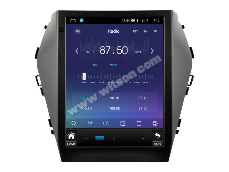 9.7'' Tesla Vertical Screen For Hyundai  Ix45 Santa Fe 3 2013-2016 Android Car Multimedia Player(THB/THV1266B)