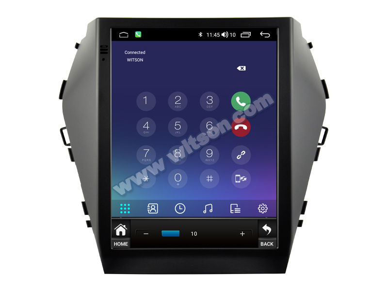 9.7'' Tesla Vertical Screen For Hyundai  Ix45 Santa Fe 3 2013-2016 Android Car Multimedia Player(THB/THV1266B)