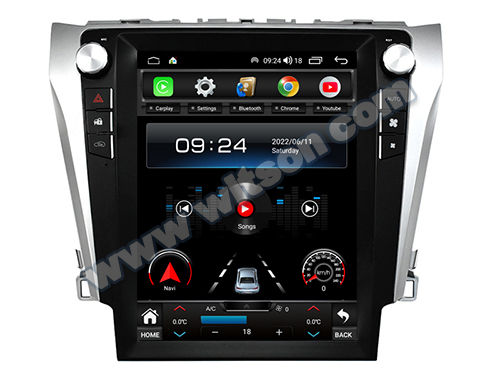 9.7'' Tesla Vertical Screen For Toyota Camry 7 XV50 55 2011-2014 Android Car Multimedia Player(THB/THV1125)