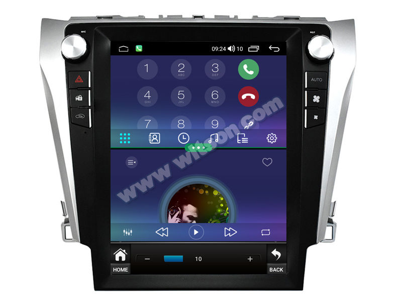 9.7'' Tesla Vertical Screen For Toyota Camry 7 XV50 55 2011-2014 Android Car Multimedia Player(THB/THV1125)