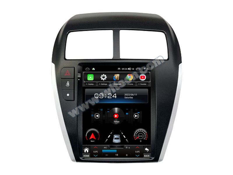 9.7'' Tesla Vertical Screen For Mitsubishi ASX 1 2010-2018 Android Car Multimedia Player(THB/THV1843)