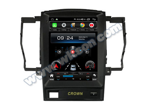 9.7'' Tesla Vertical Screen For Toyota Crown 2005-2009  Android Car Multimedia Player(THB/THV1147)