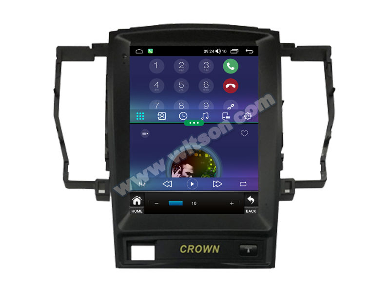 9.7'' Tesla Vertical Screen For Toyota Crown 2005-2009  Android Car Multimedia Player(THB/THV1147)