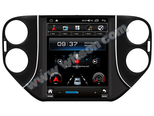 9.7'' Tesla Vertical Screen For VW Volkswagen Tiguan 2007-2016 Android Car Multimedia Player(THB/THV1227)