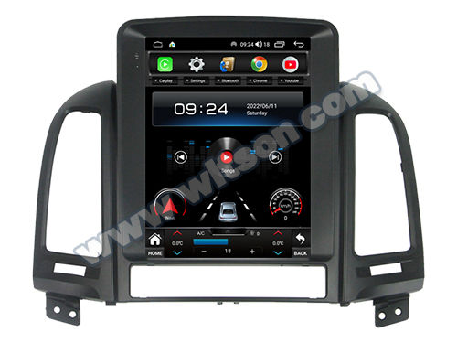9.7'' Tesla Vertical Screen For Hyundai Santa Fe 2 2006-2012 Android Car Multimedia Player(THB/THV1289)