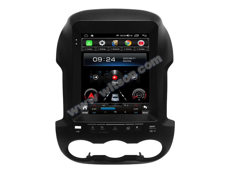 9.7'' Tesla Vertical Screen For Ford Ranger 2011-2014 Android Car Multimedia Player(THB/THV1462)