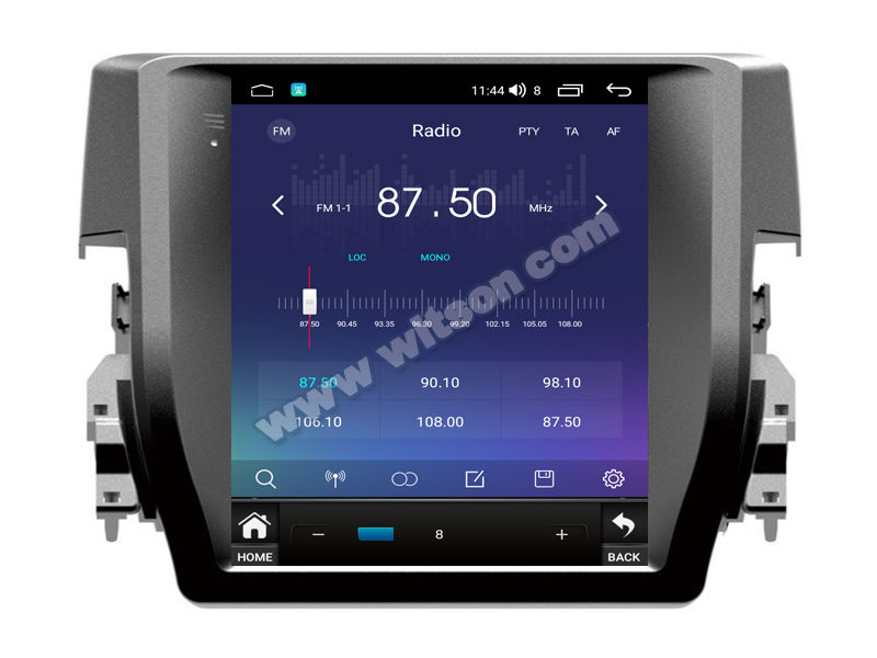 9.7'' Tesla Vertical Screen For Honda Civic 2016- 2018 Android Car Multimedia Player(THB/THV1322)