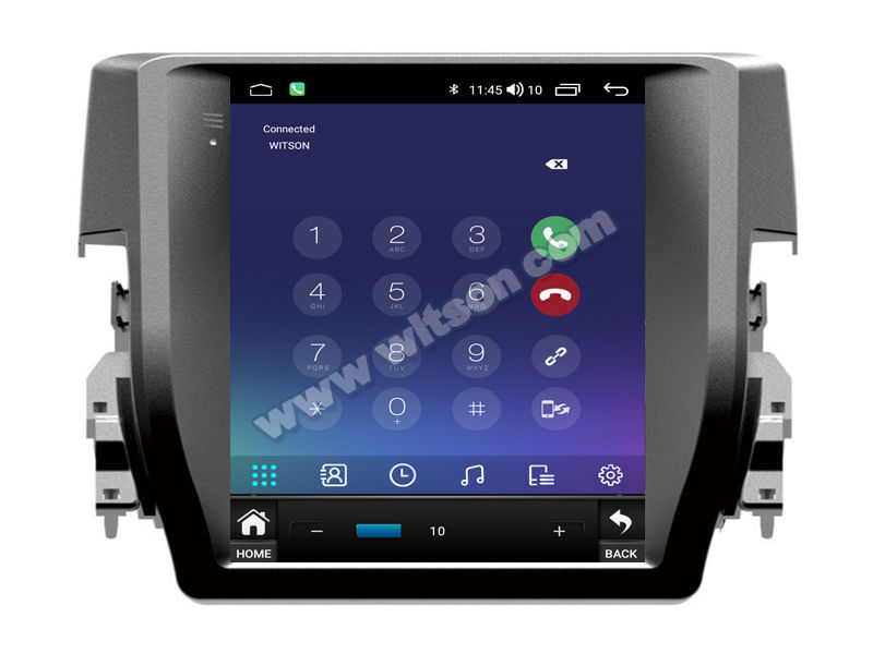 9.7'' Tesla Vertical Screen For Honda Civic 2016- 2018 Android Car Multimedia Player(THB/THV1322)
