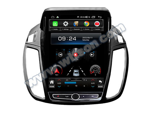 9.7'' Tesla Vertical Screen For Ford Kuga 2 Escape 3 C-Max 2012-20198 Android Car Multimedia Player(THB/THV1498-1)