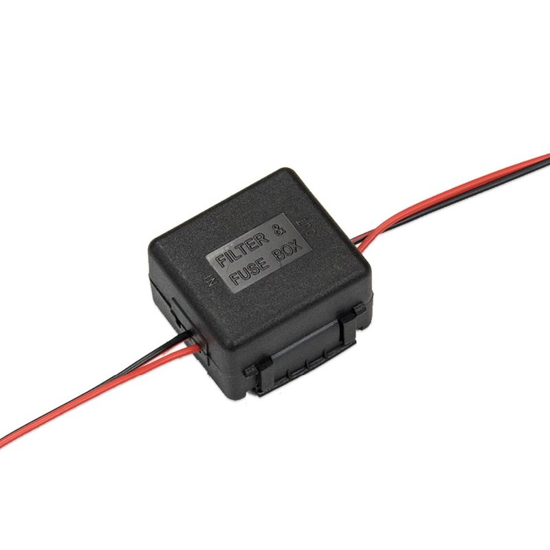 12V DC Power Relay Capacitor Filter Connector Rectifier for Car Rear View Backup Camera(L-009)