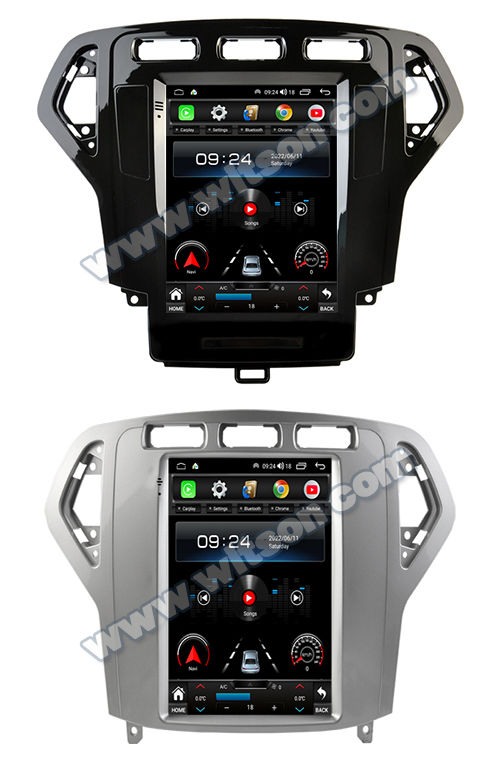 9.7'' Tesla Vertical Screen Ford Mondeo Fusion MK4 2007-2010  Android Car Multimedia Player(THB/THV1457A/B)