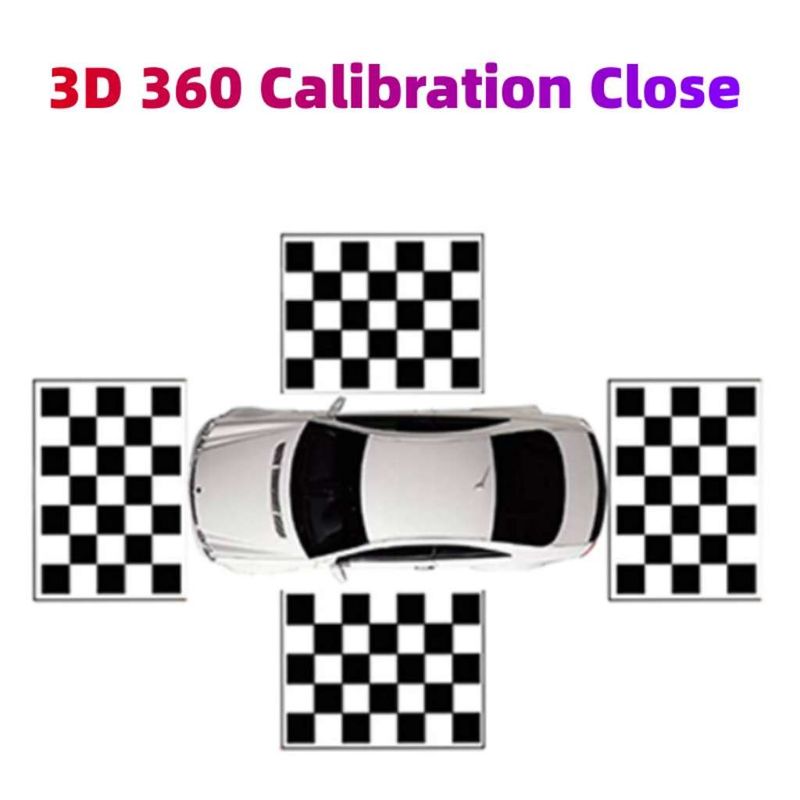 Fabrics Calibration Cloth Special for 360 Degree Surround Bird View System Debugging Clothes(L-023)