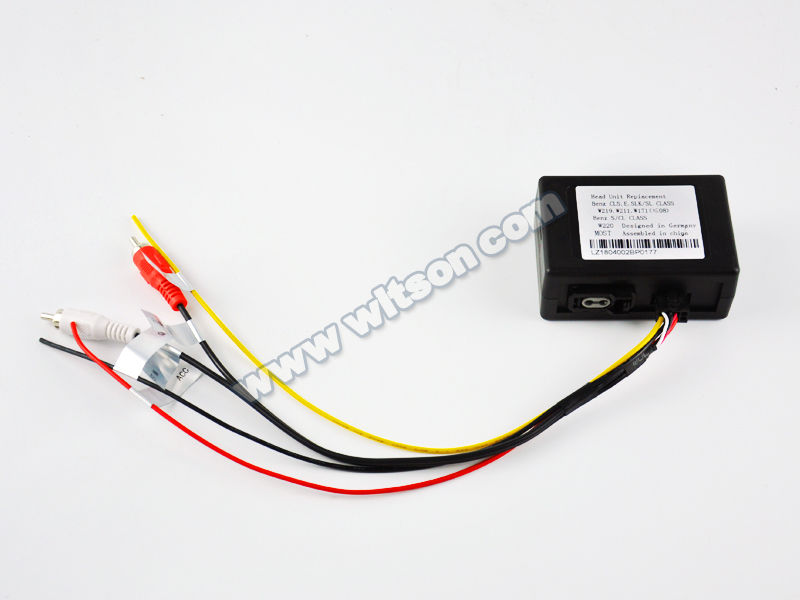 Optical Fiber Decoder Box for Mercedes-Benz ML / GL / R Series/Porsche Amplifier Adaptor(L-007)