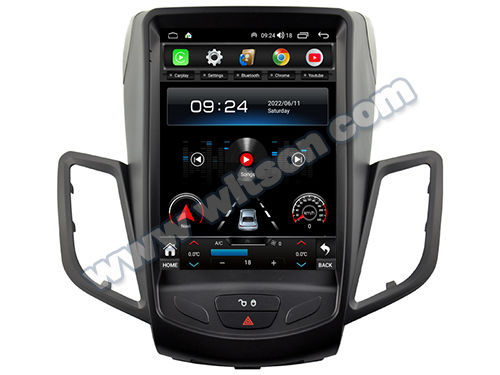 9.7'' Tesla Vertical Screen For Ford Fiesta MK7 2009-2017 Android Car Multimedia Player(THB/THV1467)