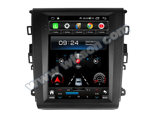 9.7'' Tesla Vertical Screen For Mondeo Fusion MK5 2013-2020 Android Car Multimedia Player(THB/THV1459)