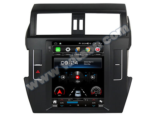9.7'' Tesla Vertical Screen For Toyota Land Cruiser Prado 2014-2017 Android Car Multimedia Player(THB/THV1121)