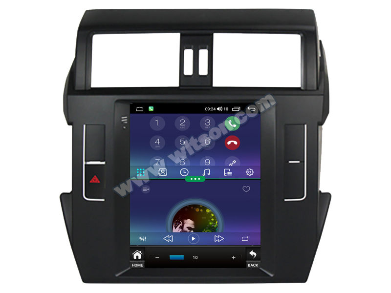 9.7'' Tesla Vertical Screen For Toyota Land Cruiser Prado 2014-2017 Android Car Multimedia Player(THB/THV1121)