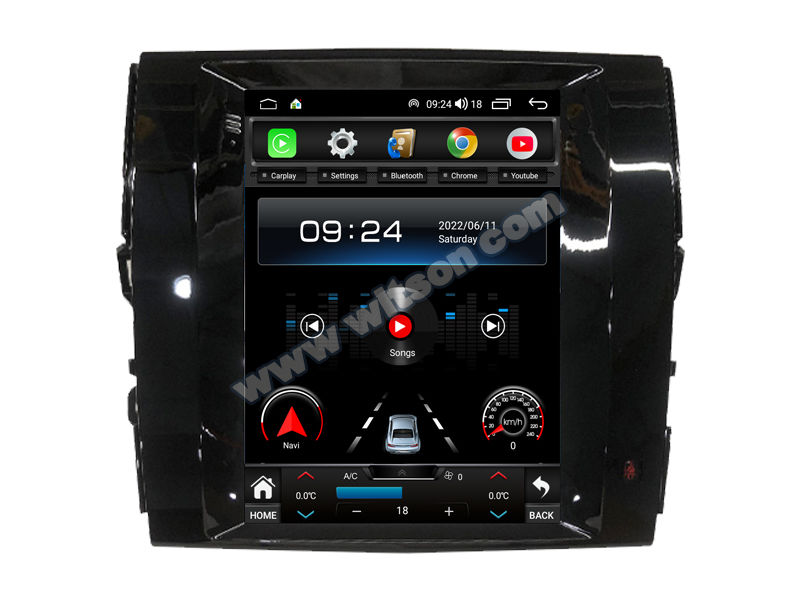 9.7'' Tesla Vertical Screen For Toyota Mark X 2 Reiz 2010-2016 Android Car Multimedia Player(THB/THV1114)
