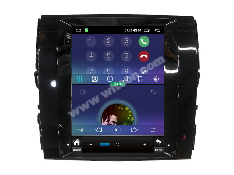 9.7'' Tesla Vertical Screen For Toyota Mark X 2 Reiz 2010-2016 Android Car Multimedia Player(THB/THV1114)