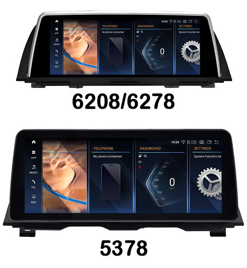 10.25''/12.3'' Screen For BMW 5 Series F10 F11 F18 2011-2012  CIC Android Multimedia Player(BL/BLA/BLB/BLC/BM6208/6278/5378)