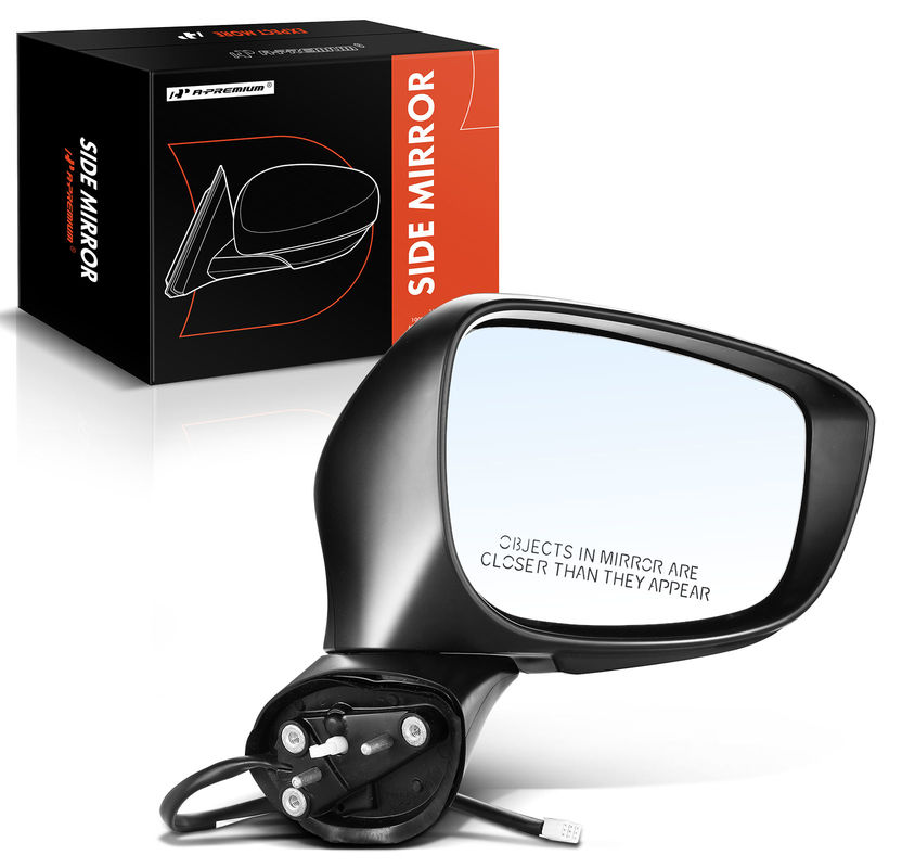 Front Passenger Black Power Heated Mirror with Turn Lamp for Mazda CX-5 15-16
