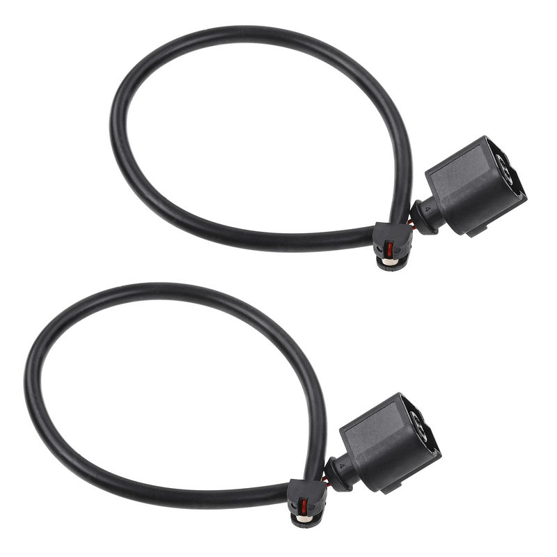 2x Front Disc Brake Pad Wear Sensor for Volkswagen Touareg 2011-2016