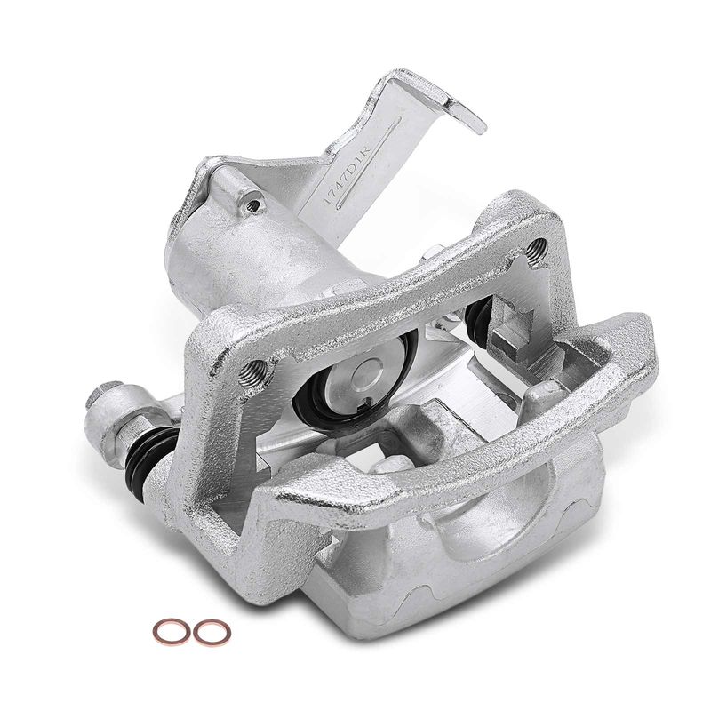 Rear Passenger Disc Brake Caliper with Bracket for Hyundai Elantra GT 2018-2020