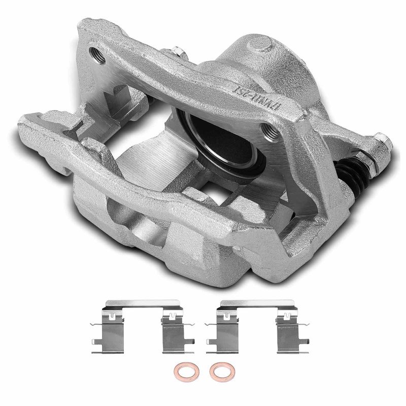 Front Passenger Disc Brake Caliper with Bracket for Honda C-RV 2017-2019