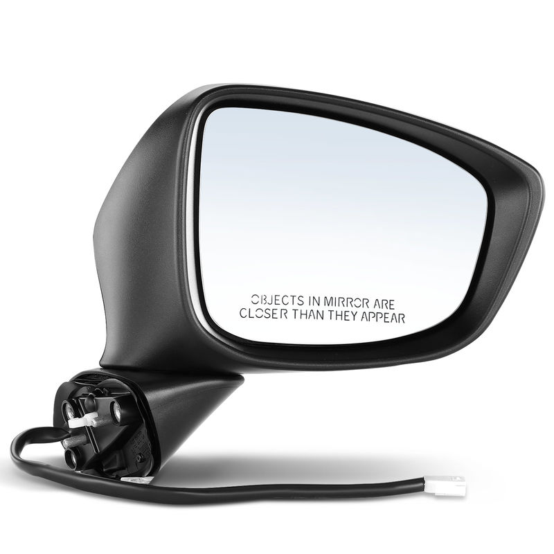 Front Passenger White Power Heated Mirror with Turn Lamp for Mazda CX-5 13-15
