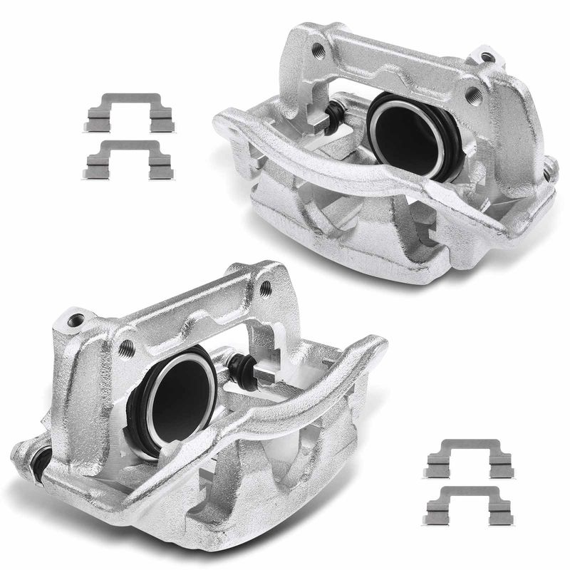 2x Front Disc Brake Calipers for Mercedes-Benz C280 C350 06-07 C320 CLK320