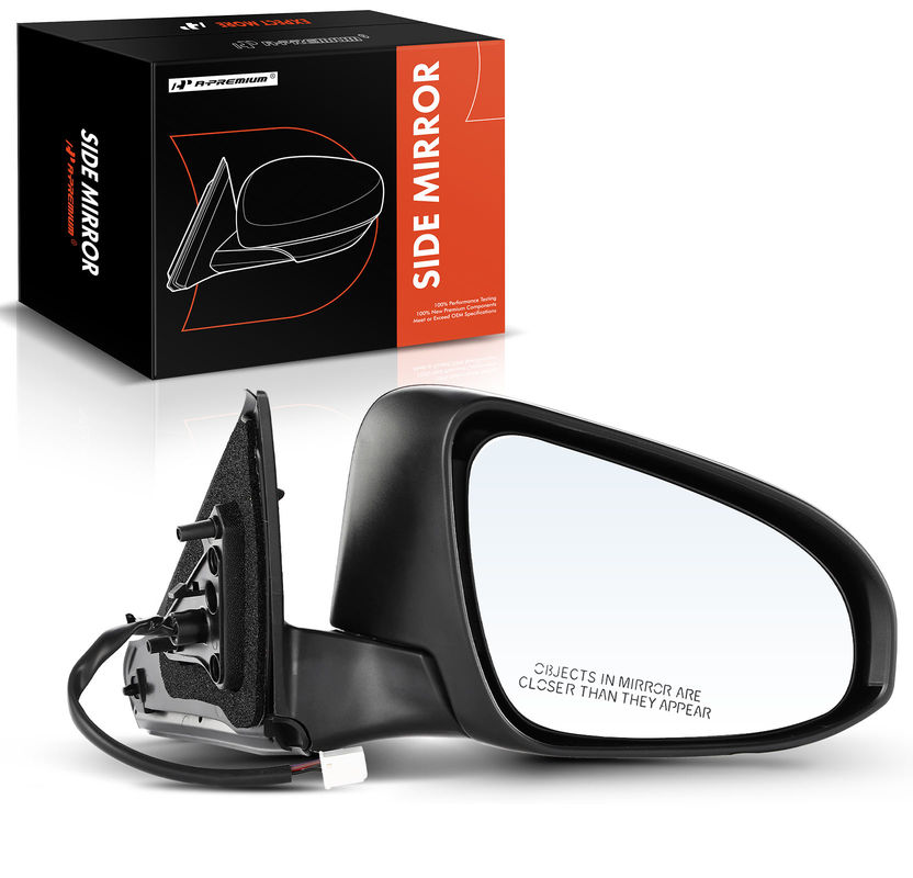 Front Passenger White Power Heated Mirror for Toyota Camry 2015 2016 2017