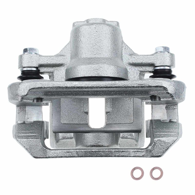 2x Rear Disc Brake Calipers with Bracket for Kia Rondo 2009-2012 2.4L 2.7L