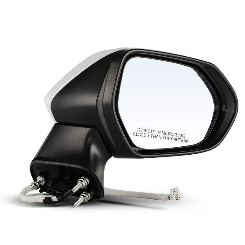 Front Passenger White Power Heated Mirror for Toyota Corolla 2019-2022