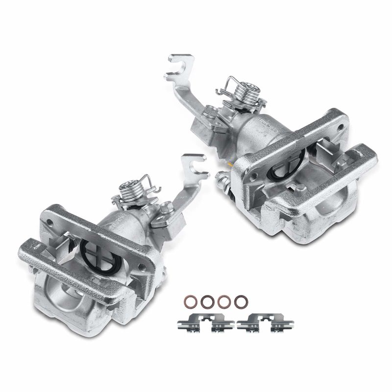 2x Rear Disc Brake Calipers with Bracket for Mazda MX-5 Miata 2006-2015