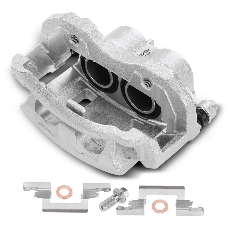 Front Driver Disc Brake Caliper with Bracket for Nissan Pathfinder 96-97 INFINITI