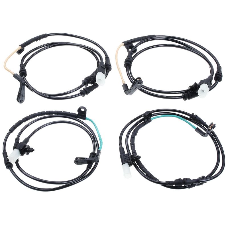 4x Front & Rear Disc Brake Pad Wear Sensor for Land Rover LR3 05-06 4.0L 4.4L
