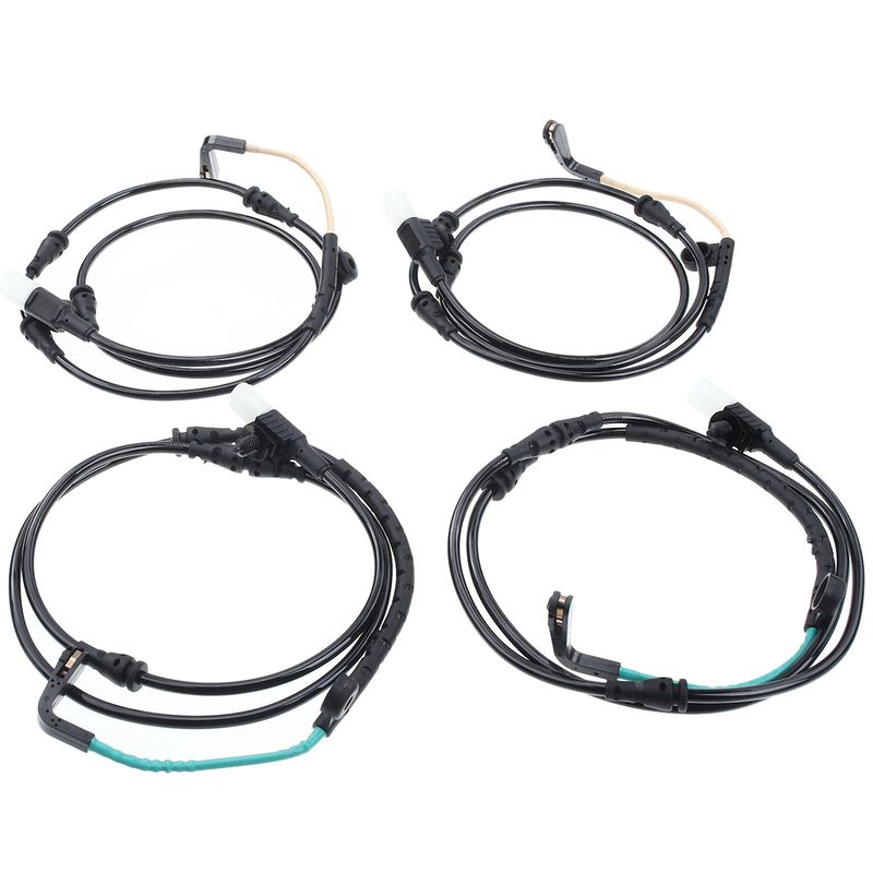 4x Front & Rear Disc Brake Pad Wear Sensor for Land Rover LR3 05-06 4.0L 4.4L