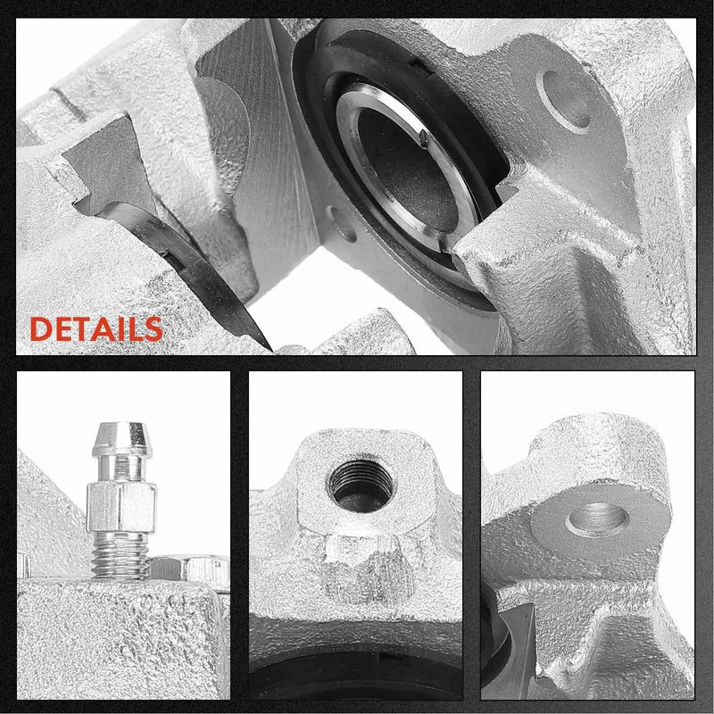 Rear Passenger Disc Brake Caliper for Volvo 244 245 1975-1989 240 242 262 264