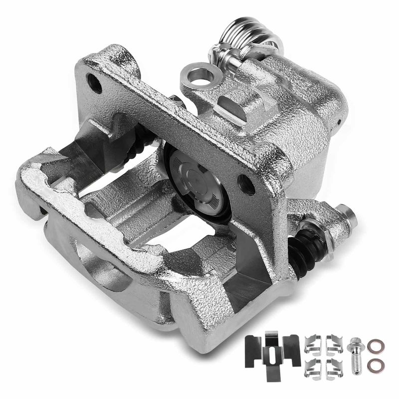 Rear Driver Disc Brake Caliper with Bracket for Ford Mustang 1999-2004