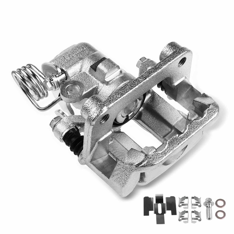 Rear Driver Disc Brake Caliper with Bracket for Ford Mustang 1999-2004