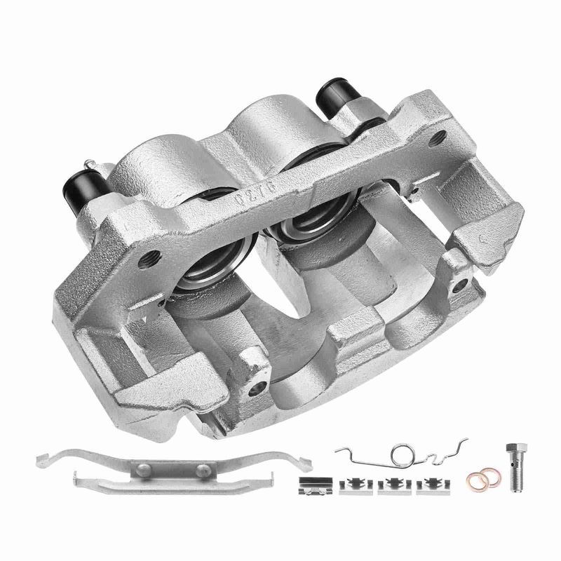 Front Passenger Disc Brake Caliper with Bracket for Lincoln Navigator Ford