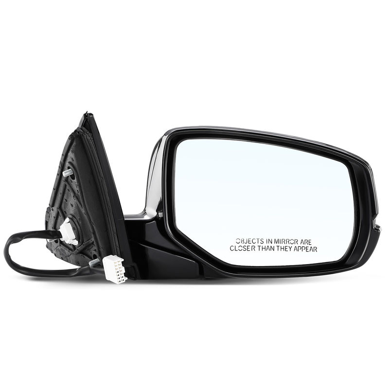 Front Passenger Black Power Heated Mirror with Turn Lamp for Honda Accord 13-17