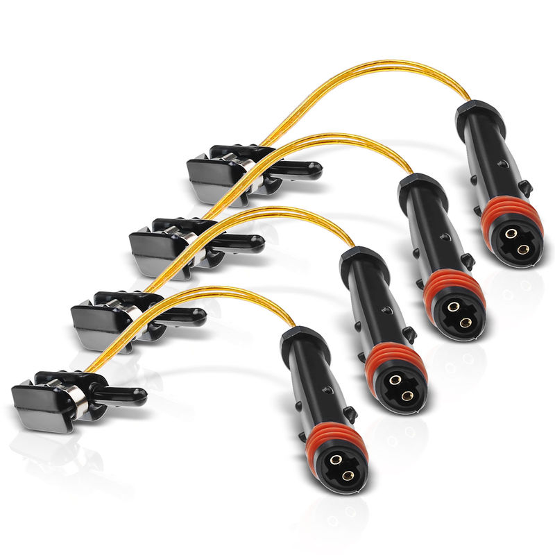 4x Front & Rear Brake Pad Wear Sensors for Mercedes-Benz C230 C240 C300 C320 C350
