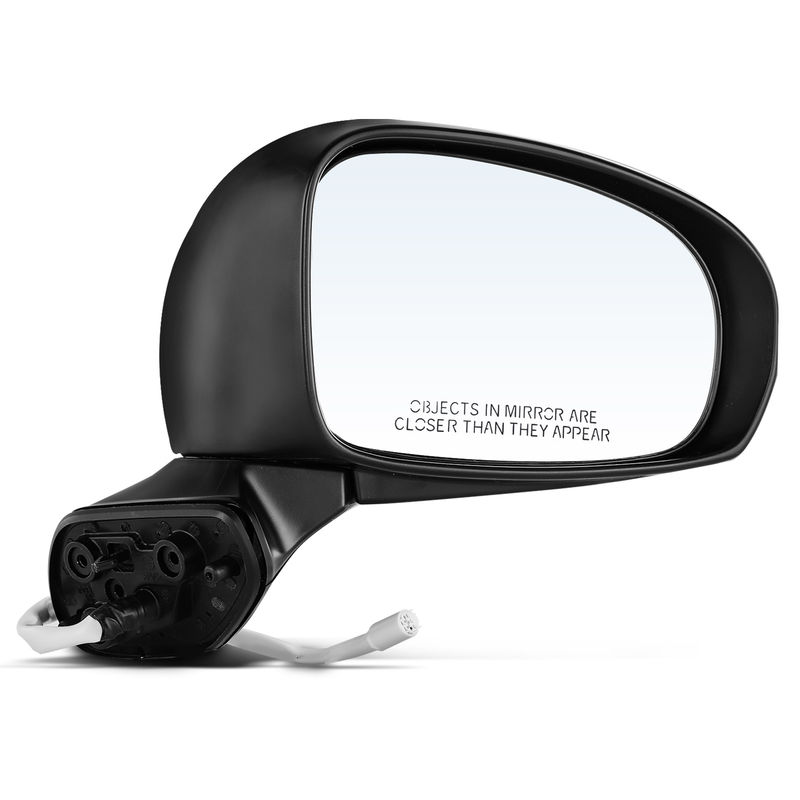 Front Passenger Black Power Heated Mirror for Toyota Corolla 2014-2019