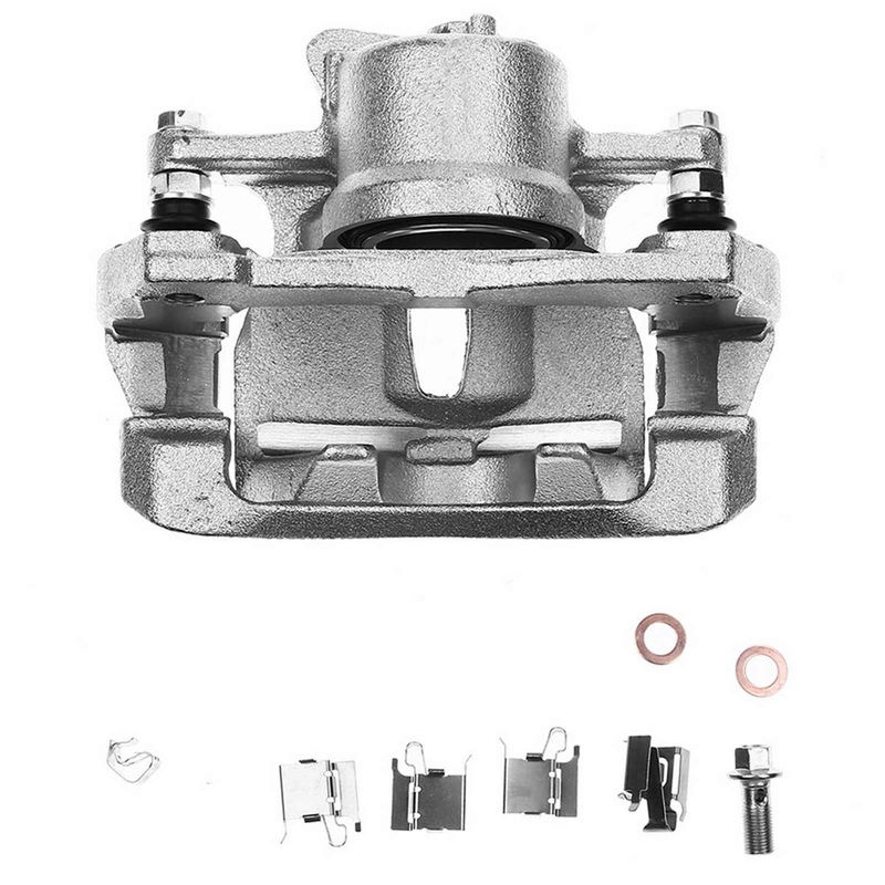 Front Driver Brake Caliper with Bracket for Toyota Corolla 2009-2019 Matrix